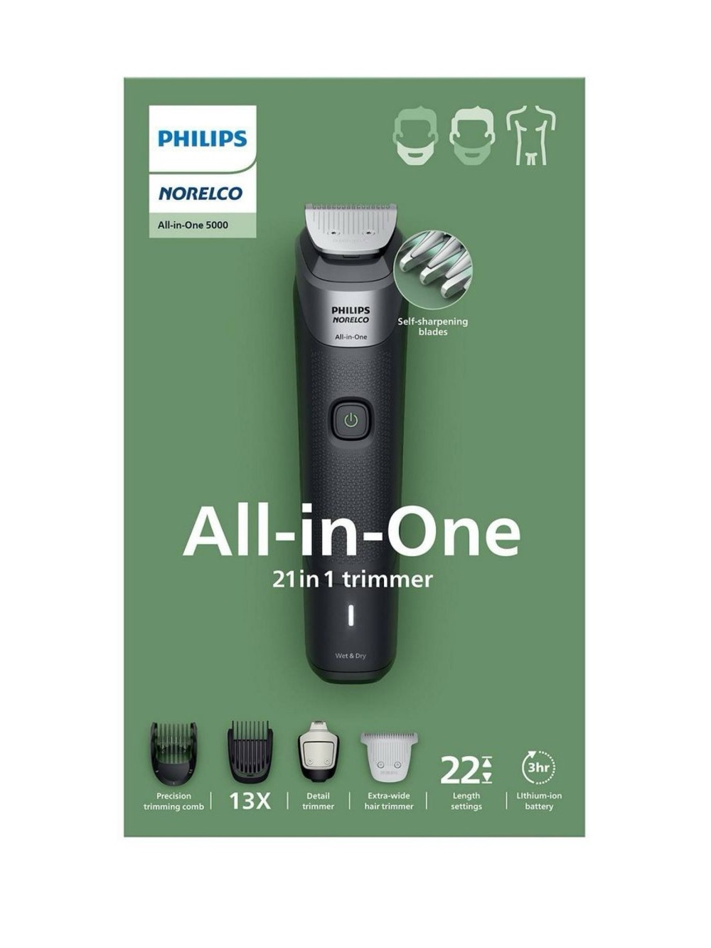 Philips Norelco All-In-One 5000 Hair Trimmer